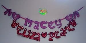 Sweetpea's Handmade Banner Collection - Quirky Name