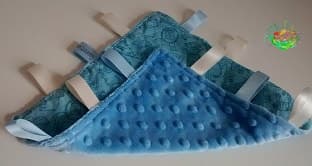 Sweetpea's Handmade Cuddle Blanket Collection - Ribbon