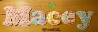 Sweetpea's Handmade Banner Collection - Name Sentence