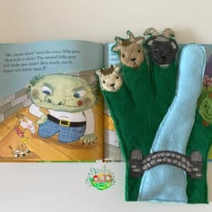 Sweetpea's Handmade Storybook Glove Collection - Billy Goat Gruff