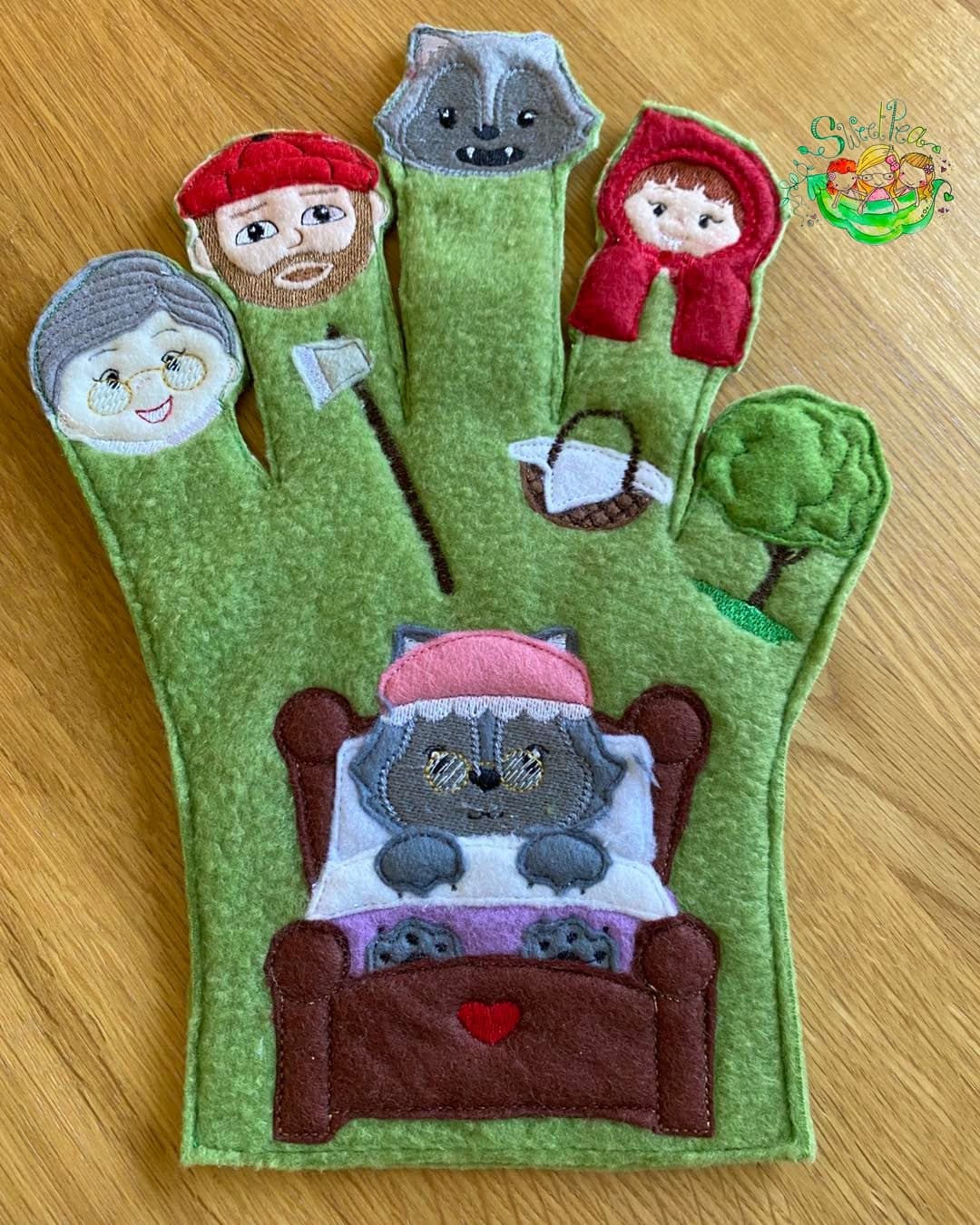Sweetpea's Handmade Storybook Glove Collection - Little Red Riding Hood