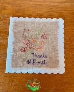 Sweetpea's Handmade Card Collection - Thanks a Bunch