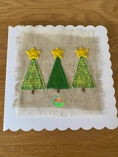 Sweetpea's Handmade Card Collection - Christmas Tree Trio