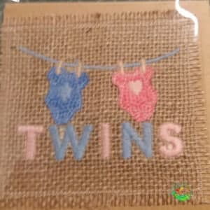Sweetpea's Handmade Card Collection - Twins - Boy & Girl