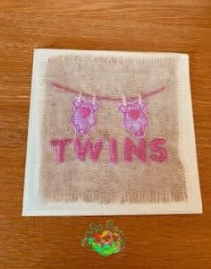 Sweetpea's Handmade Card Collection - Twin Girls