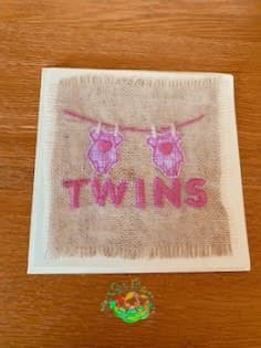 Sweetpea's Handmade Card Collection - Twin Girls