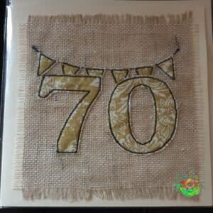 Sweetpea's Handmade Card Collection - Age Celebration 70