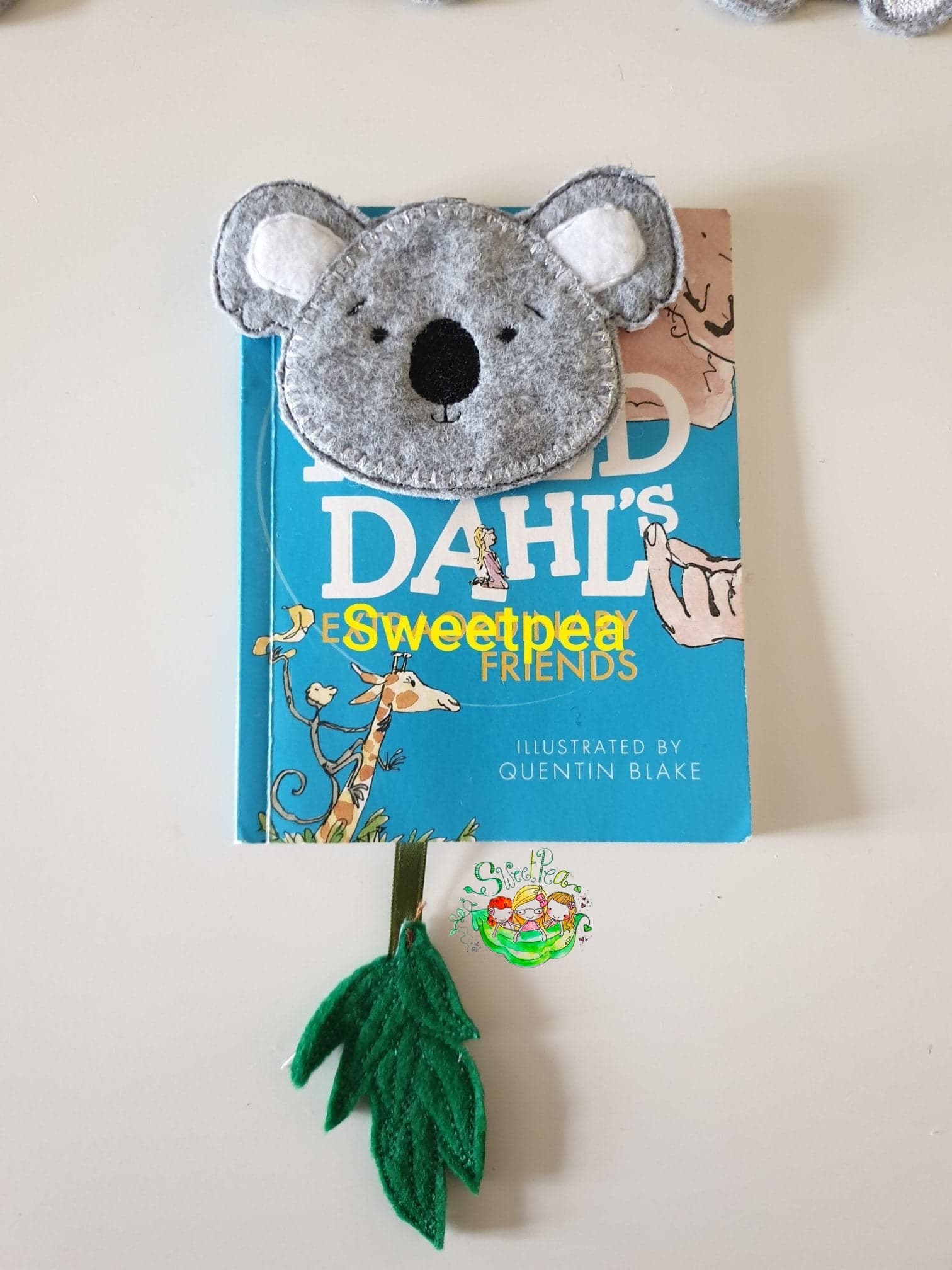 Sweetpea's Handmade Bookmark Collection - Koala