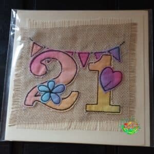 Sweetpea's Handmade Card Collection - Age Celebration 21