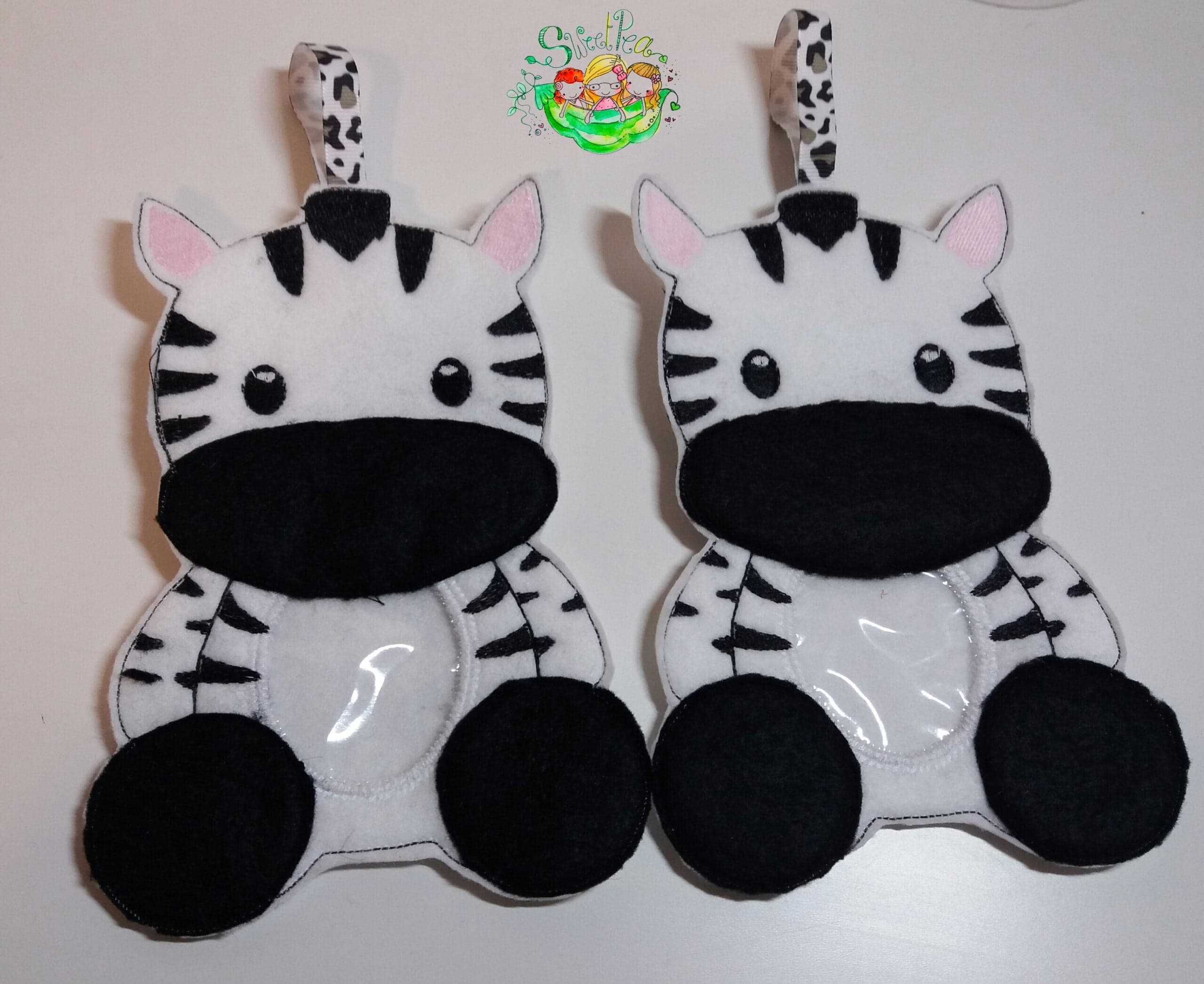 Sweetpea's Handmade Animal Treat Bag Collection - Zebra