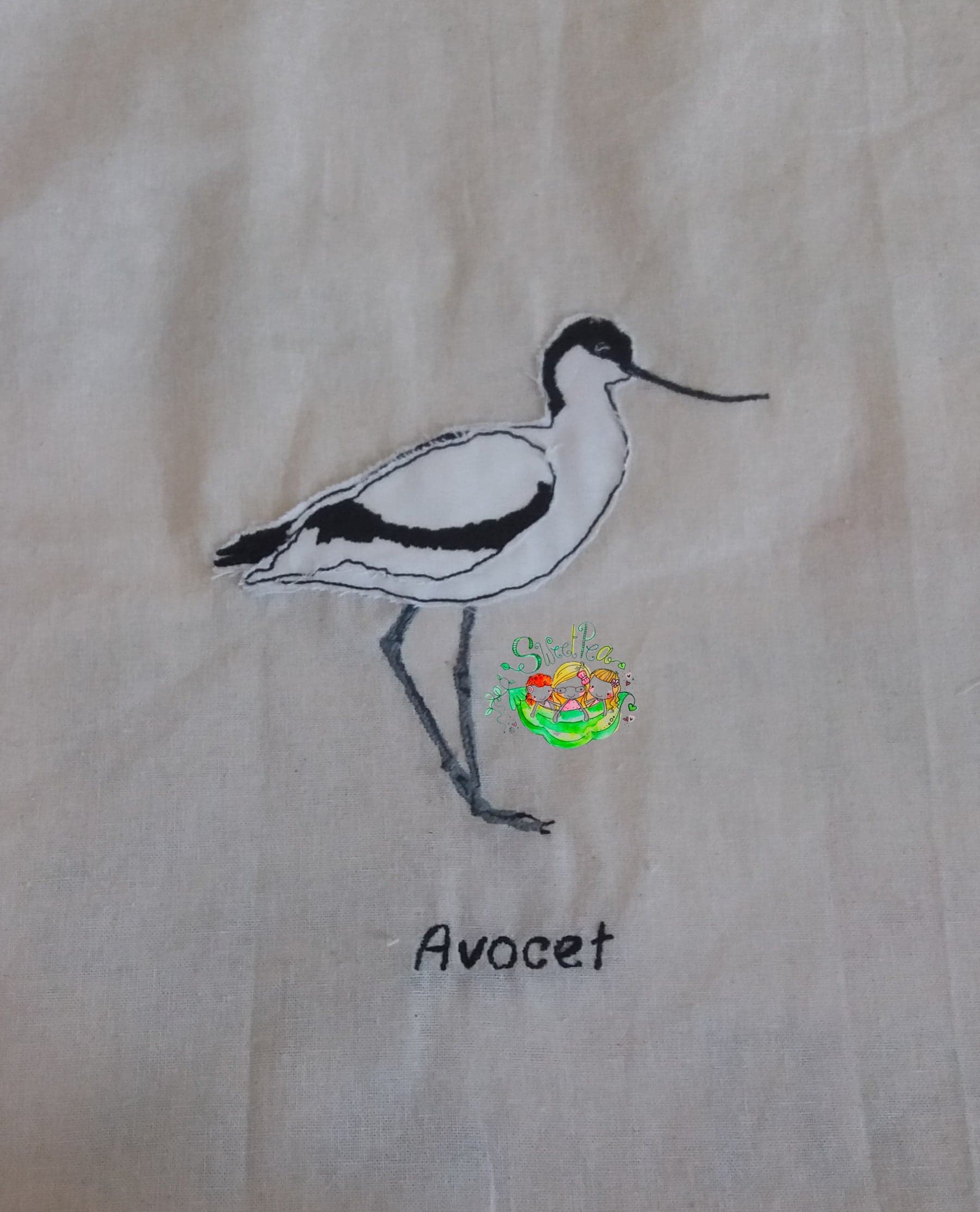 Sweetpea's Handmade Tote Bag Collection - Avocet
