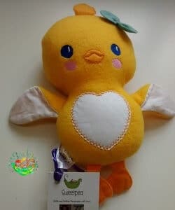 Sweetpea's Handmade Softie Collection - Chick Girl