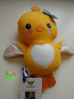 Sweetpea's Handmade Softie Collection - Chick Girl