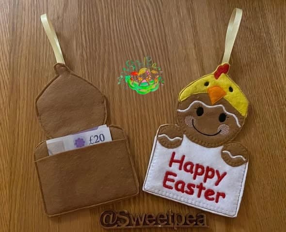 Sweetpea's Handmade Money Gift Holder Collection - Chick