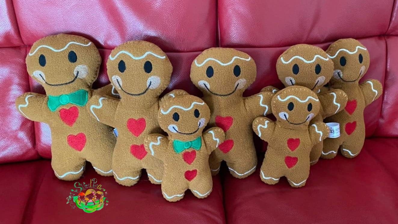 Sweetpea's Handmade Softie Collection - Gingerbread