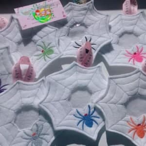 Sweetpea's Handmade Halloween Treat Bag Collection - Spiders Web