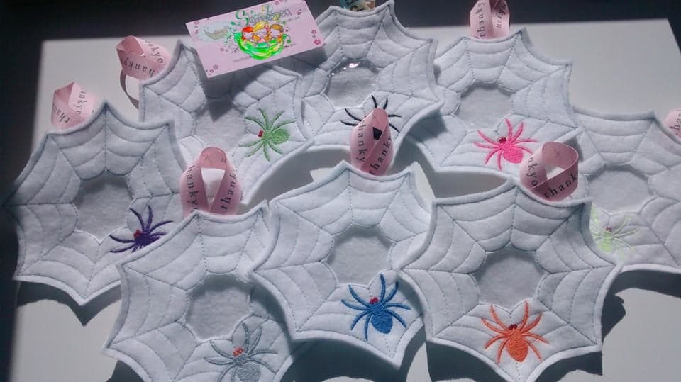 Sweetpea's Handmade Halloween Treat Bag Collection - Spiders Web