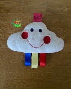 Sweetpea's Handmade Softie Collection - Happy Face Cloud