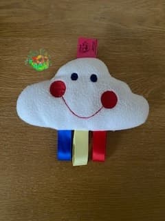 Sweetpea's Handmade Softie Collection - Happy Face Cloud
