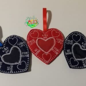 Sweetpea's Handmade Treat Bag Collection - Love Heart