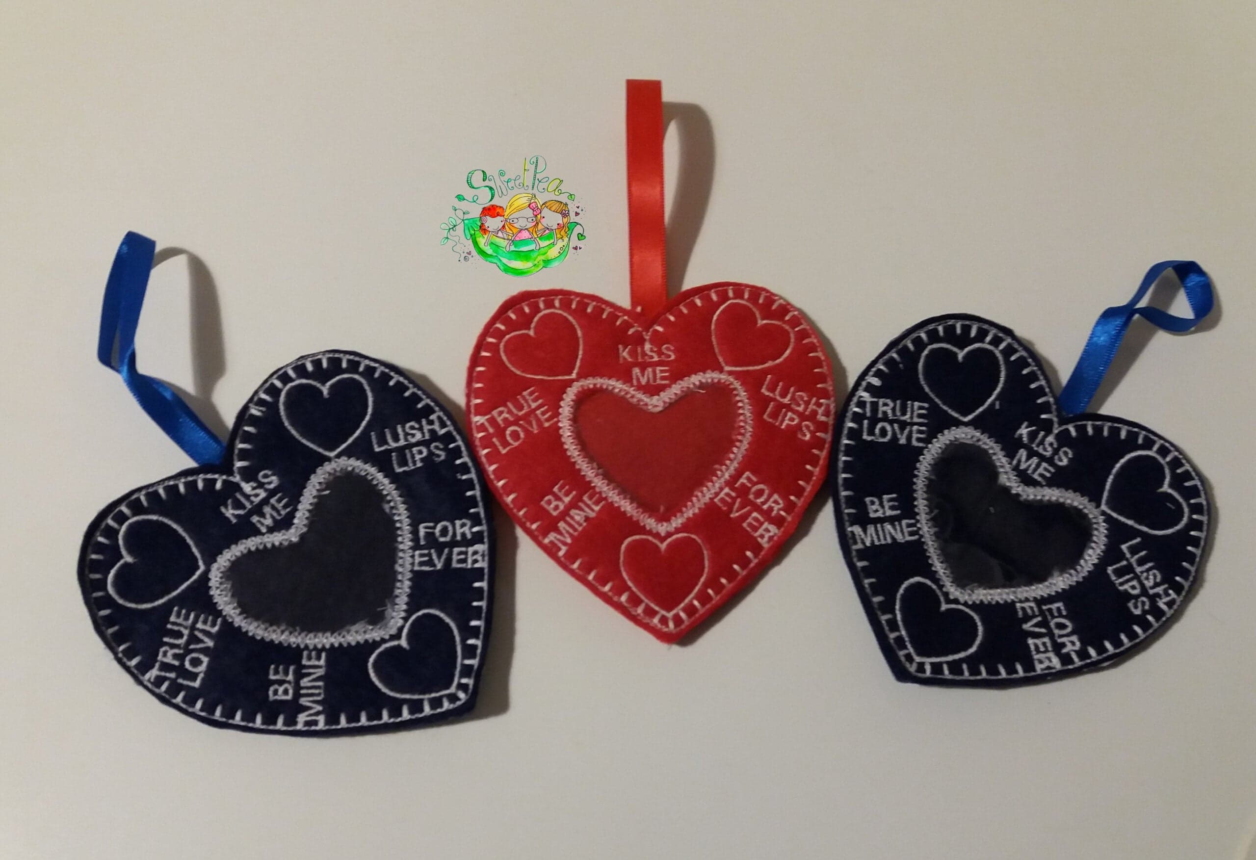 Sweetpea's Handmade Treat Bag Collection - Love Heart