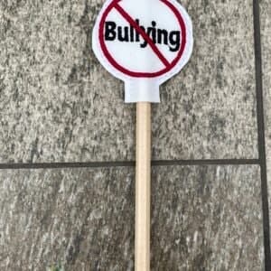 Sweetpea’s Handmade Pencil Topper Collection - No Bullying