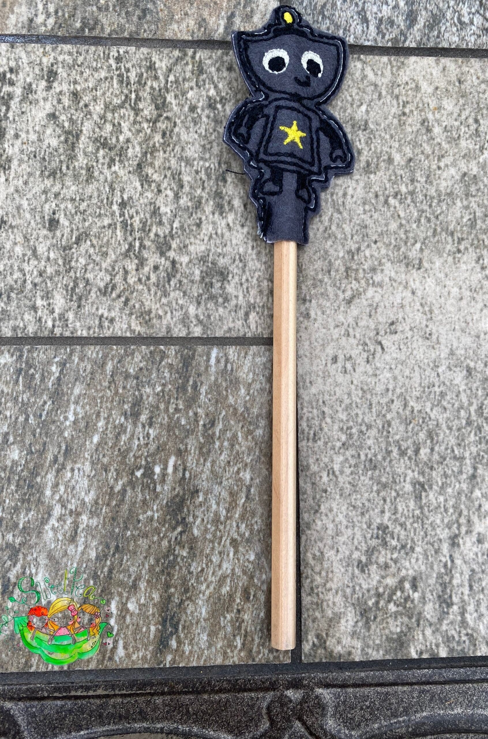 Sweetpea’s Handmade Pencil Topper Collection - Robot