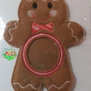 Sweetpea's Handmade Treat Bag Collection - Gingerbread Boy