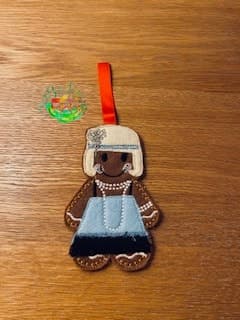 Sweetpea’s Handmade Gingerbread Family Collection – 1920 Flapper