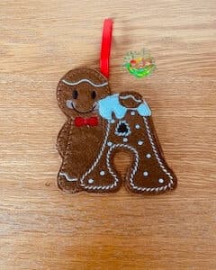 Sweetpea’s Handmade Gingerbread Christmas Letter Collection - A