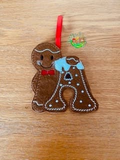 Sweetpea’s Handmade Gingerbread Christmas Letter Collection - A