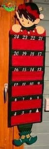 Sweetpea’s Handmade Christmas Calendar Collection - Elf