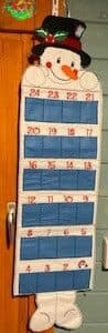 Sweetpea’s Handmade Christmas Calendar Collection - Snowman