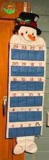 Sweetpea’s Handmade Christmas Calendar Collection - Snowman