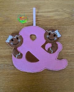 Sweetpea’s Handmade Just Married Collection - Ampersand - Mrs and Mrs
