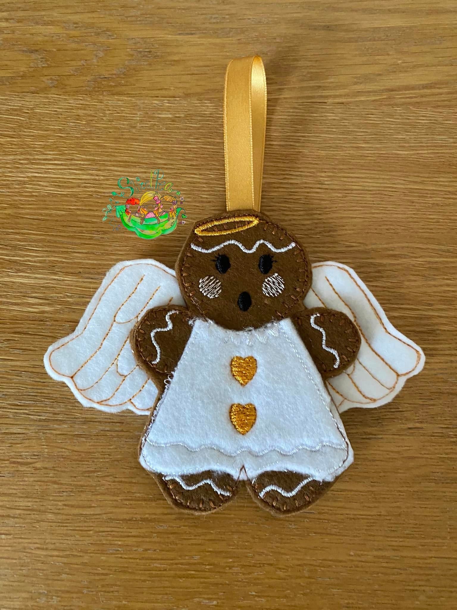 Sweetpea’s Handmade Gingerbread Christmas Collection – Angel