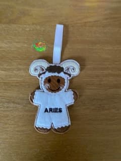 Sweetpea’s Handmade Gingerbread Zodiac Collection - Aries