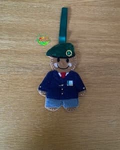 Sweetpea’s Handmade Gingerbread Armed Forces Collection - Army Veteran