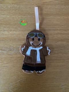 Sweetpea’s Handmade Gingerbread Occupation Collection - Aviator
