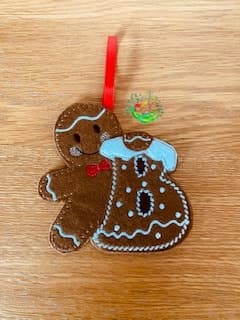 Sweetpea’s Handmade Gingerbread Christmas Letter Collection - B