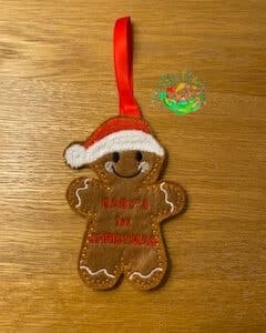 Sweetpea’s Handmade Gingerbread Christmas Collection – Baby's First Christmas