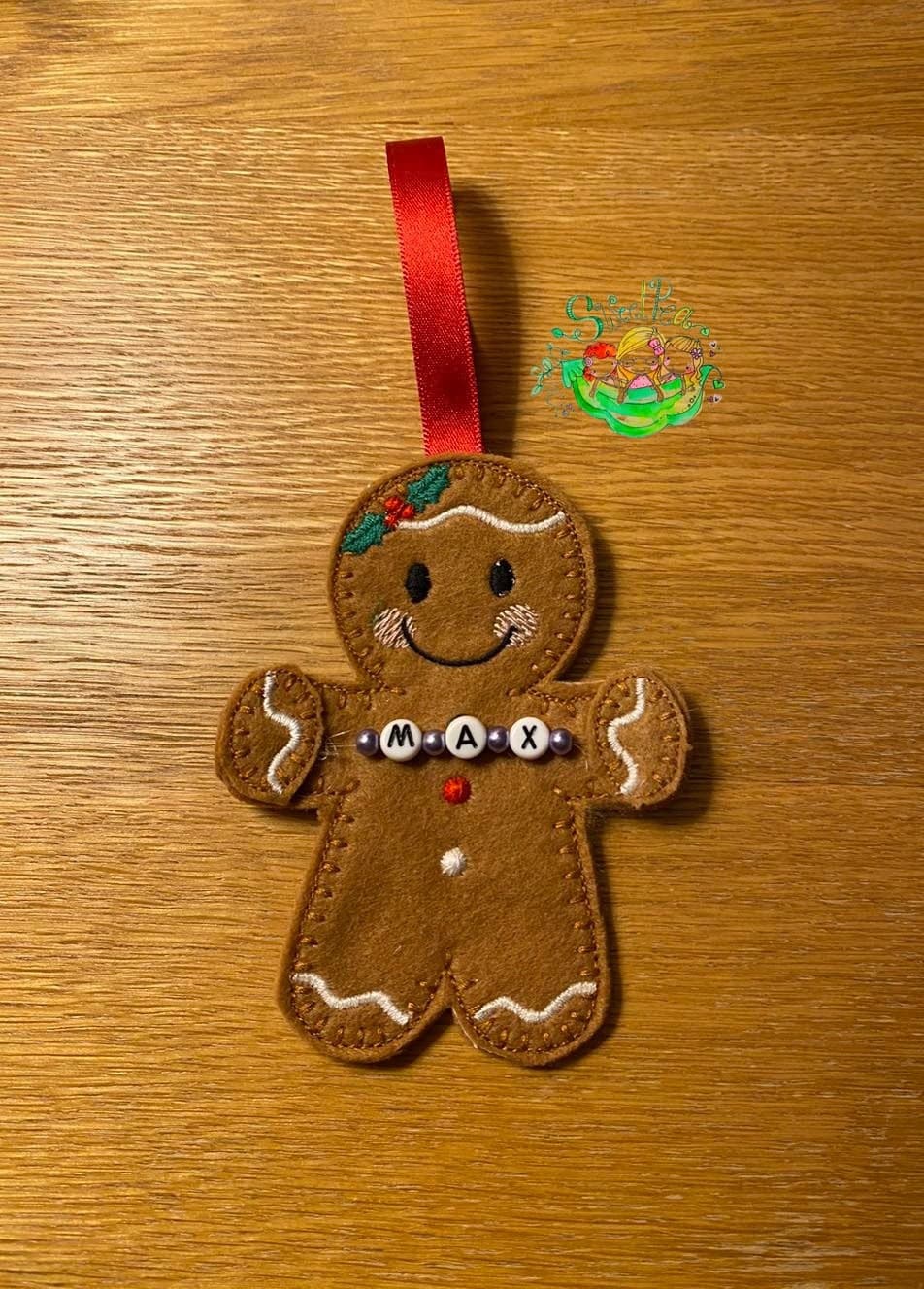 Sweetpea’s Handmade Gingerbread Family Collection – Banner Boy