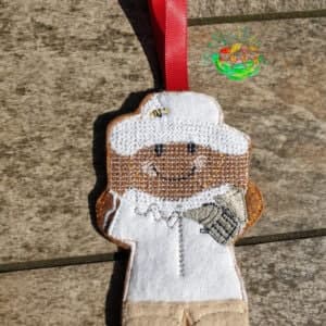 Sweetpea’s Handmade Gingerbread Occupation Collection - Beekeeper