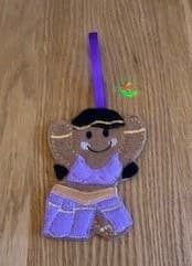 Sweetpea’s Handmade Gingerbread Hobby Collection - Belly Dancer