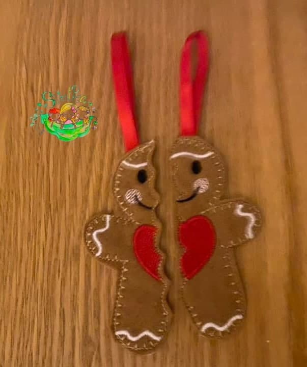 Sweetpea’s Handmade Gingerbread Valentine's Collection - Best Friends