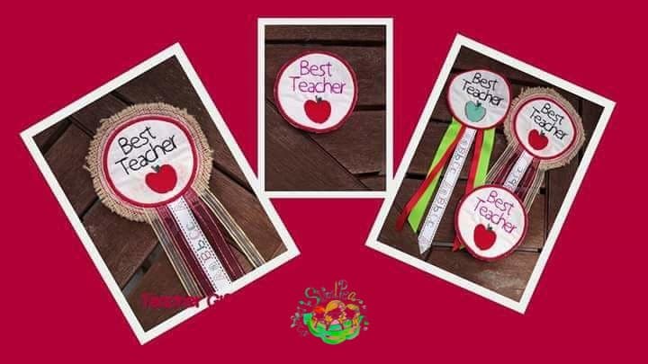 Sweetpea’s Handmade Teacher Appreciation Collection – Ribbon Rosette