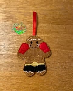 Sweetpea’s Handmade Gingerbread Sports Collection - Male Boxer