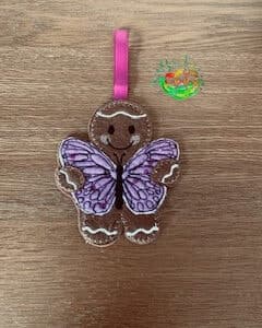 Sweetpea's Handmade Gingerbread Animal Collection - Butterfly