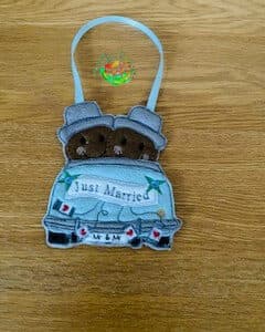 Sweetpea’s Handmade Just Married Collection - Wedding Car - Mr & Mr