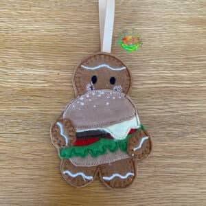 Sweetpea’s Handmade Gingerbread Food Collection – Cheeseburger